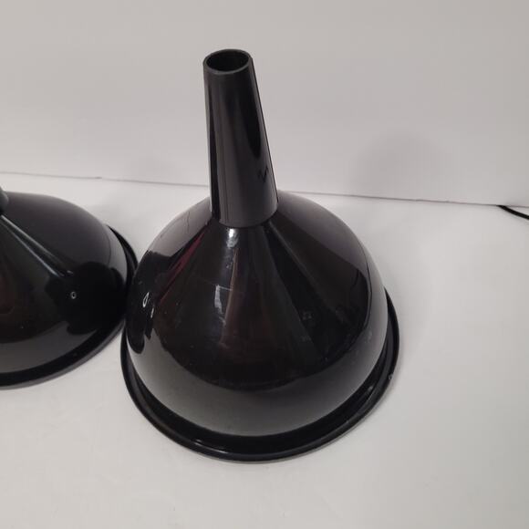 Set of Three Black Funnels - Picture 8 of 9
